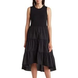 Ellen Tracy Sleeveless Tiered Dress in EUC